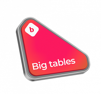 Диагностика больших таблиц